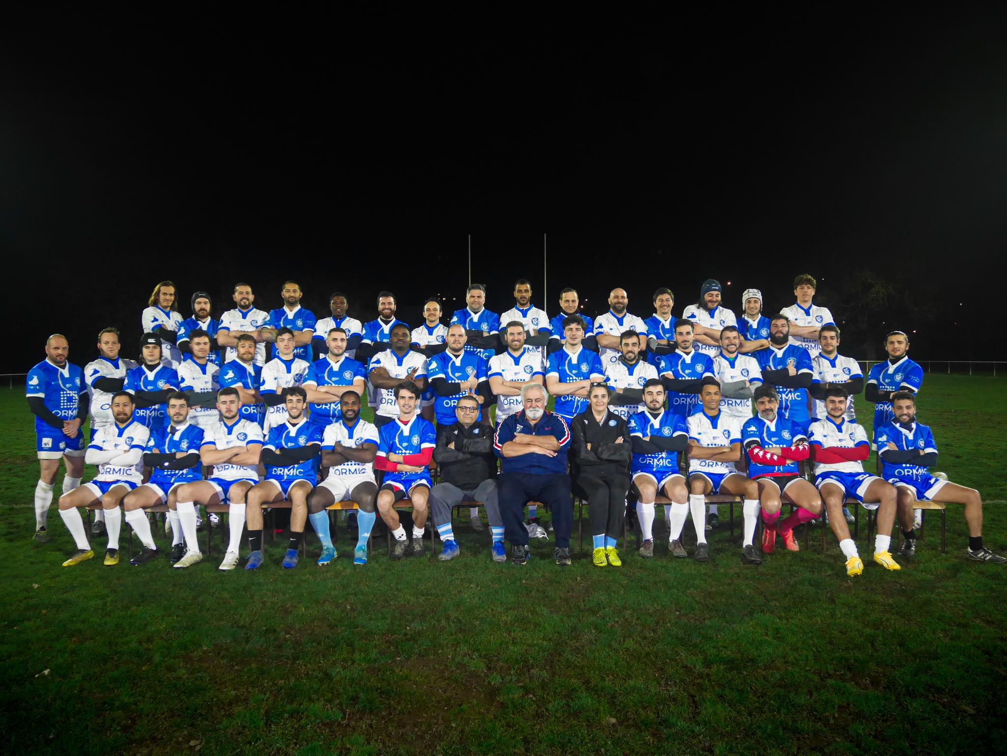 Photo de l'équipe de rugby des seniors masculins du TAC en Régional 3